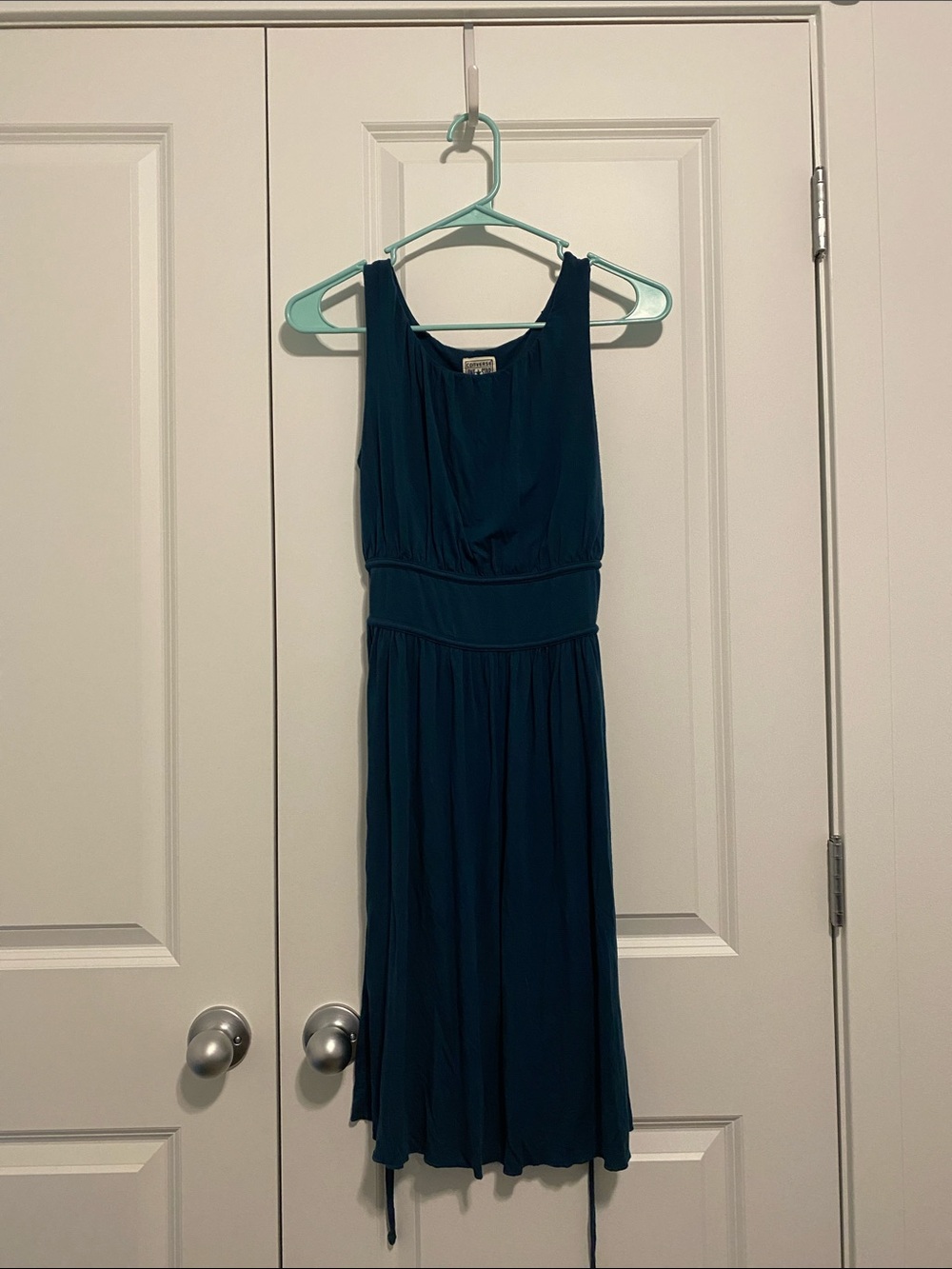Converse Teal Sleeveless Midi Dress